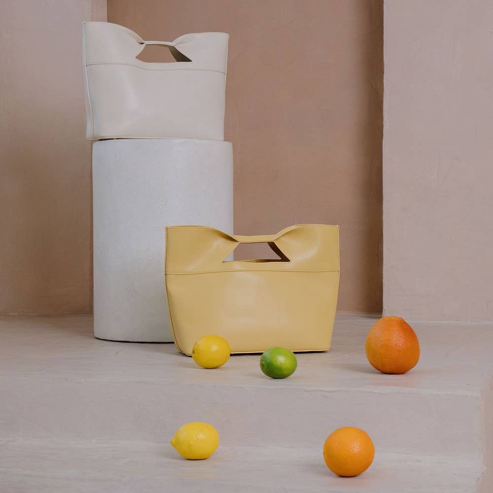 Jillian Black Recycled Vegan Tote Bag