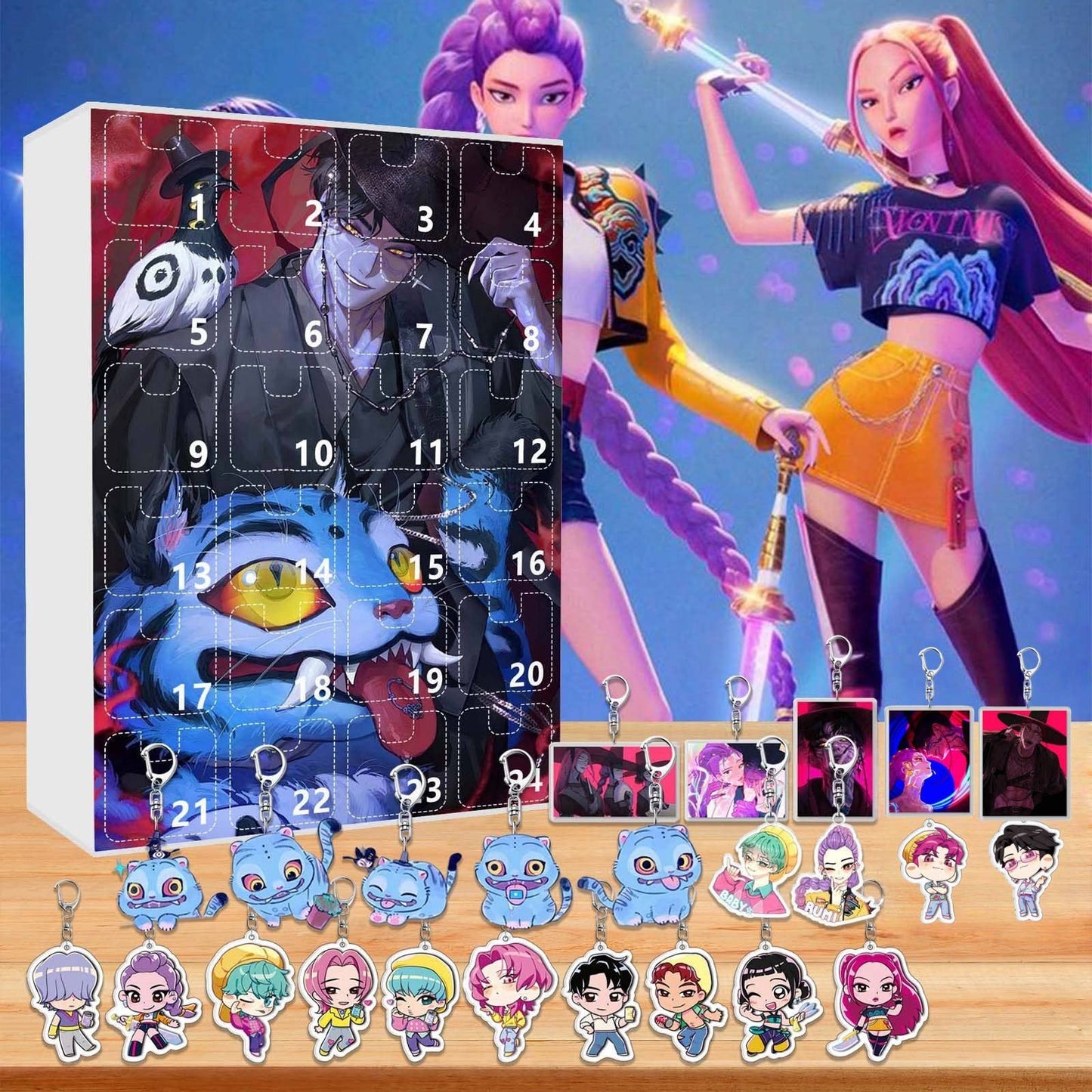 K-Pop Demon Hunters Christmas Advent Calendar Blind Box