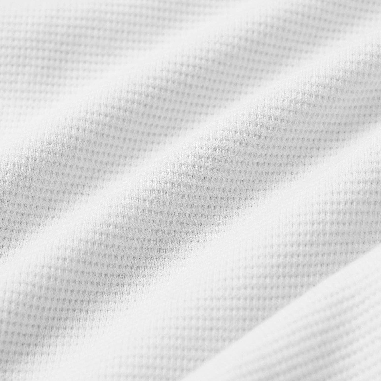 Men's White Waffle Hoodie