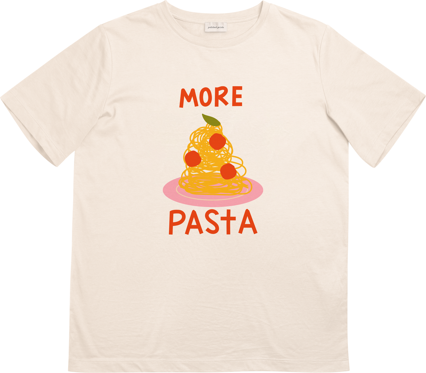 Pasta Kids Graphic Tee | Organic Cotton Gender Neutral Kids T-Shirt