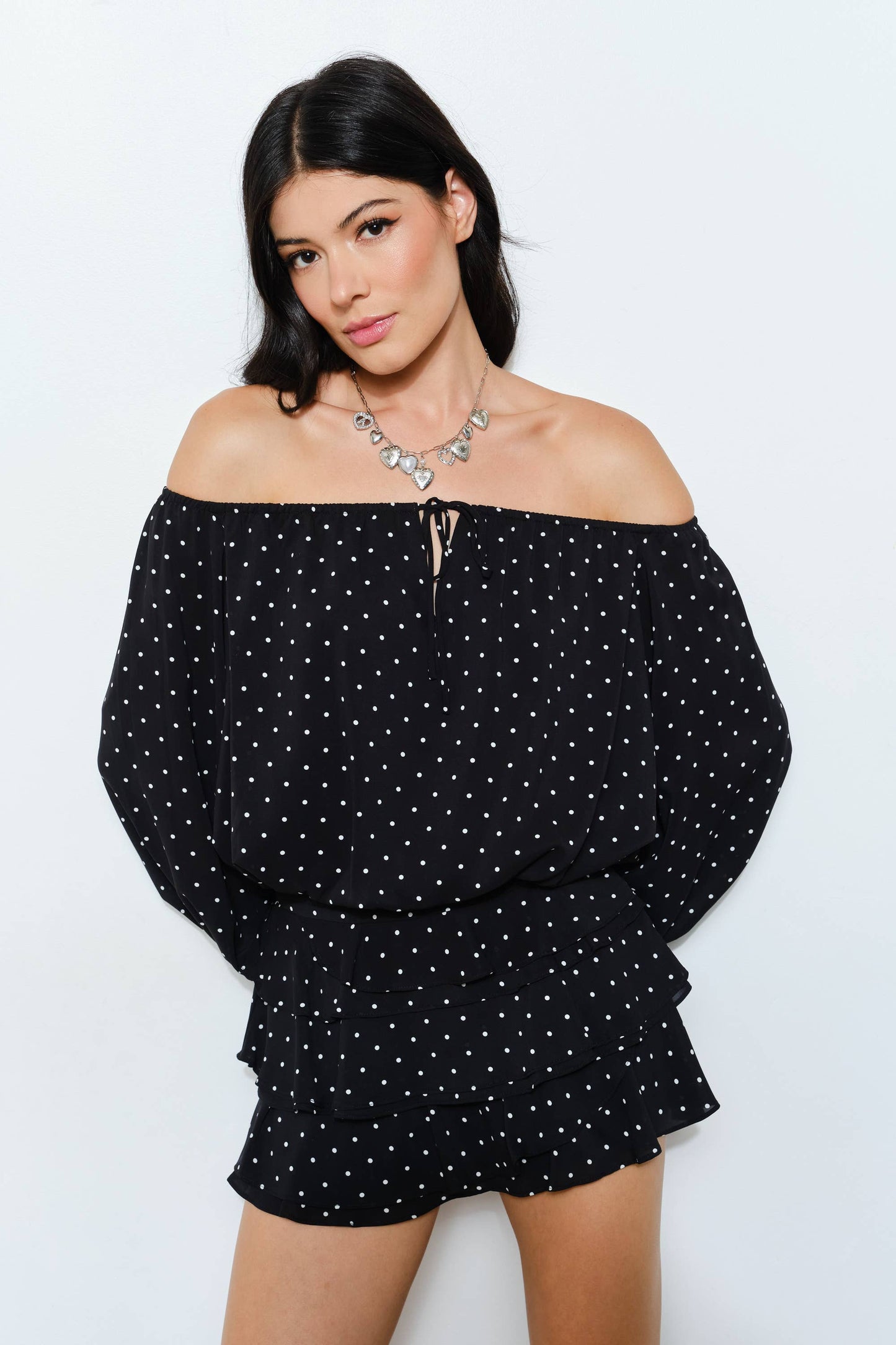 EMMA OFF-SHOULDER TOP - Flirty, Cute, Trendy