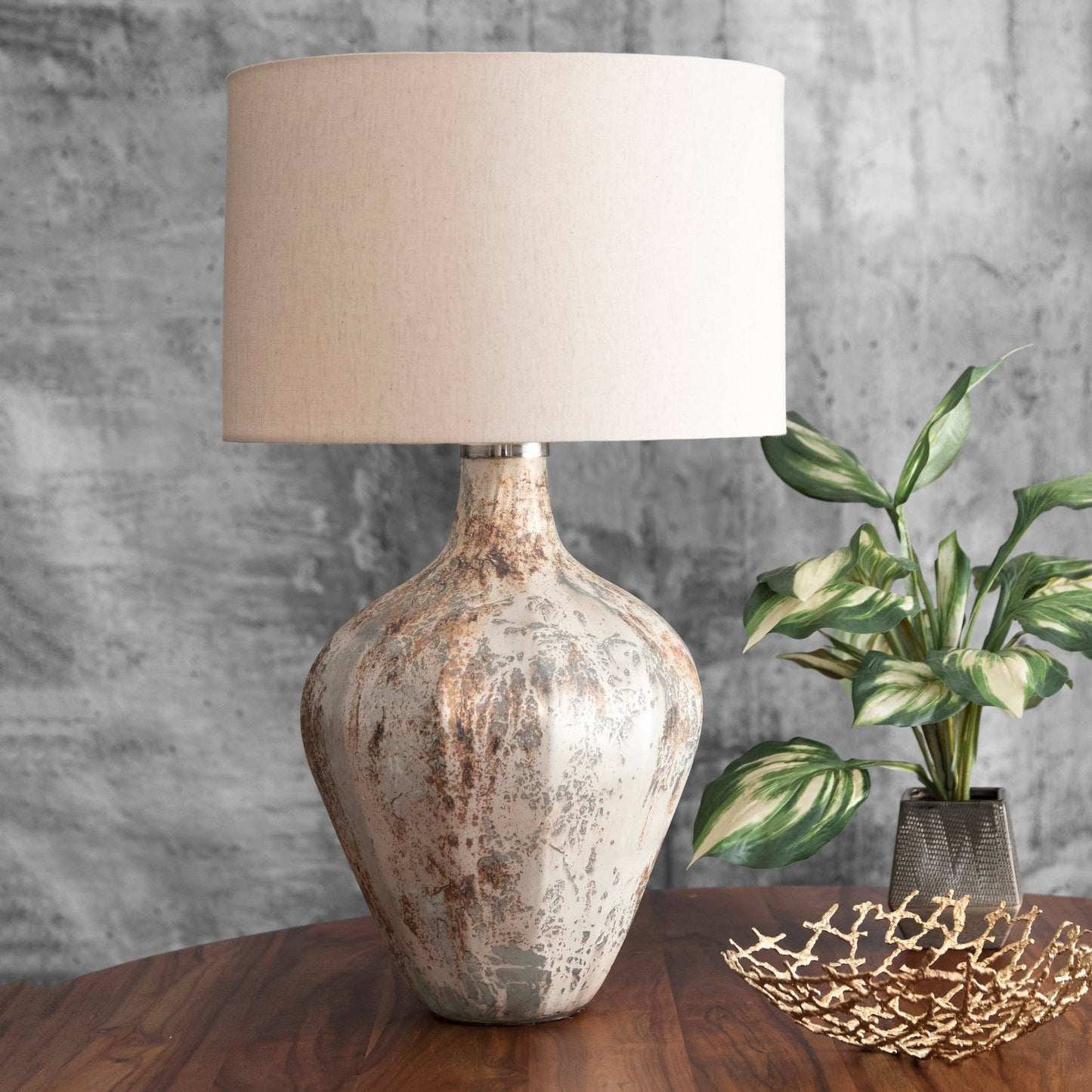 Phoenix 30" Glass Table Lamp