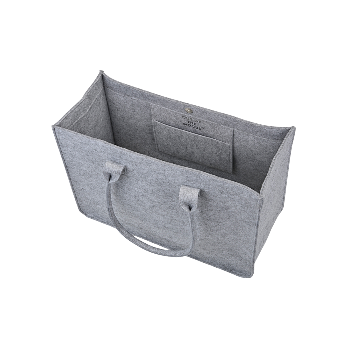 Felt Shopper Tote, Reusable Shopping Bag - Large