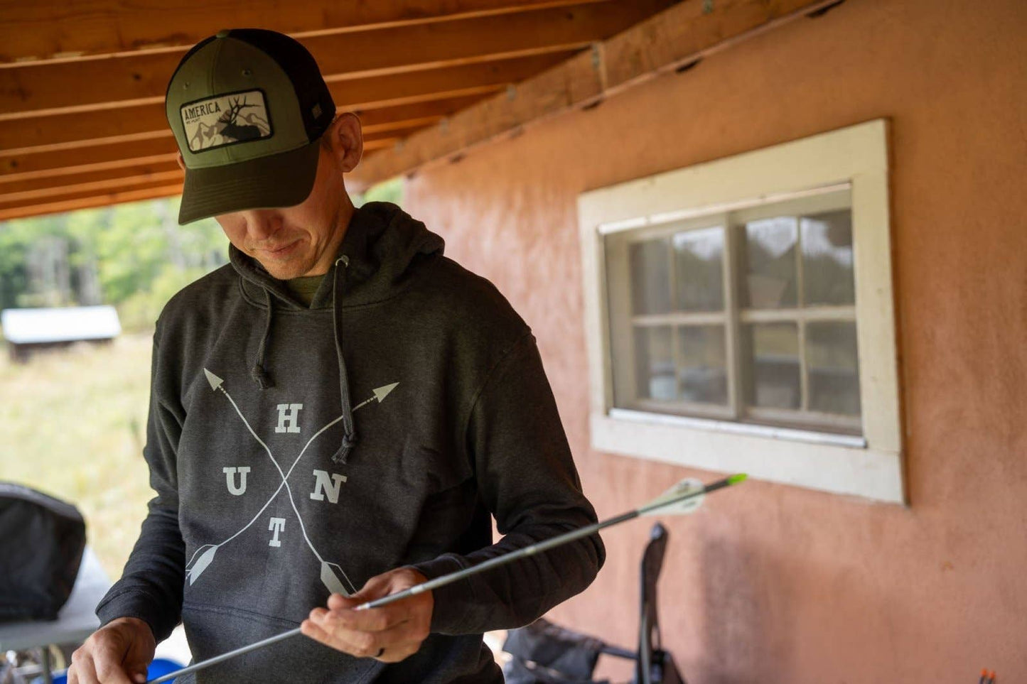 Hunt Pullover-Charcoal Heather