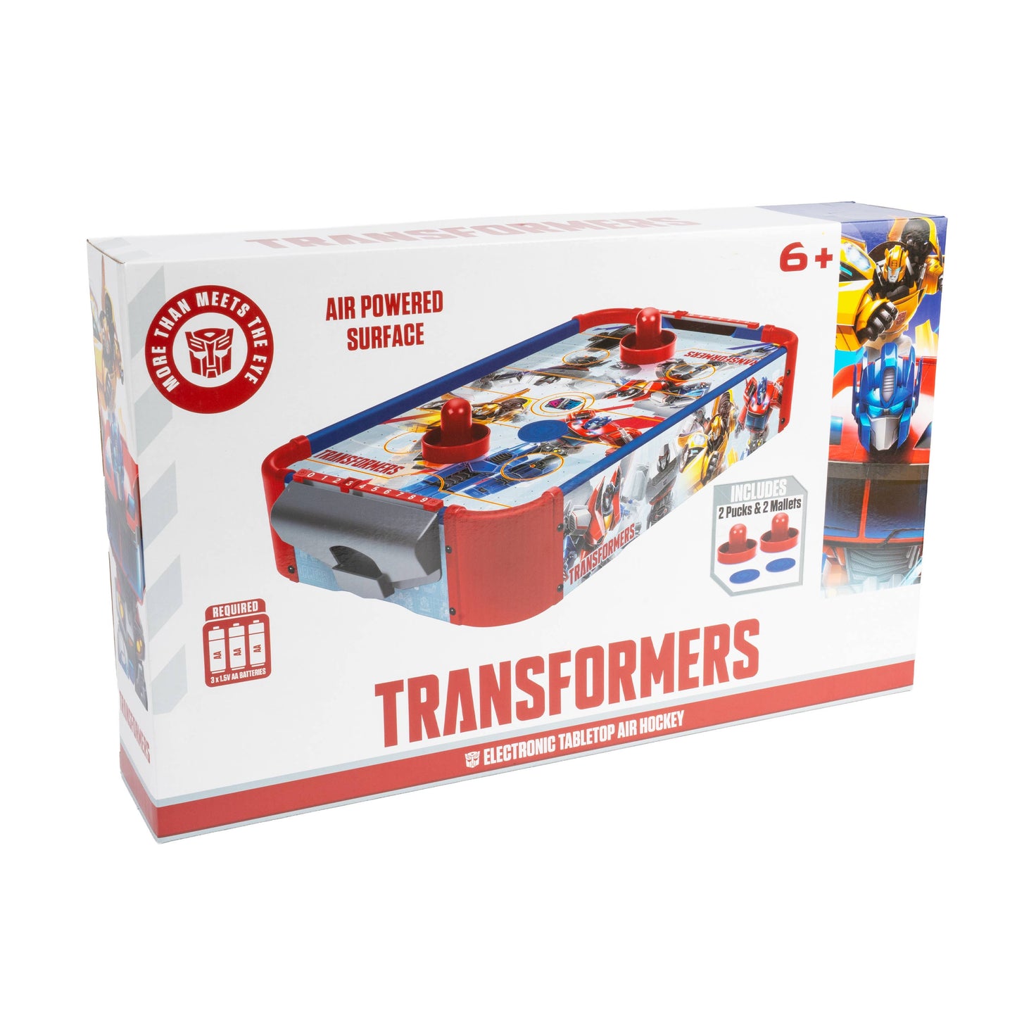 Transformers Wooden Electronic Air Hockey Table