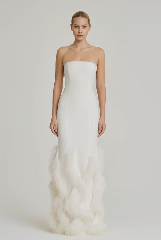 Gaia Wedding Dress – Ivory