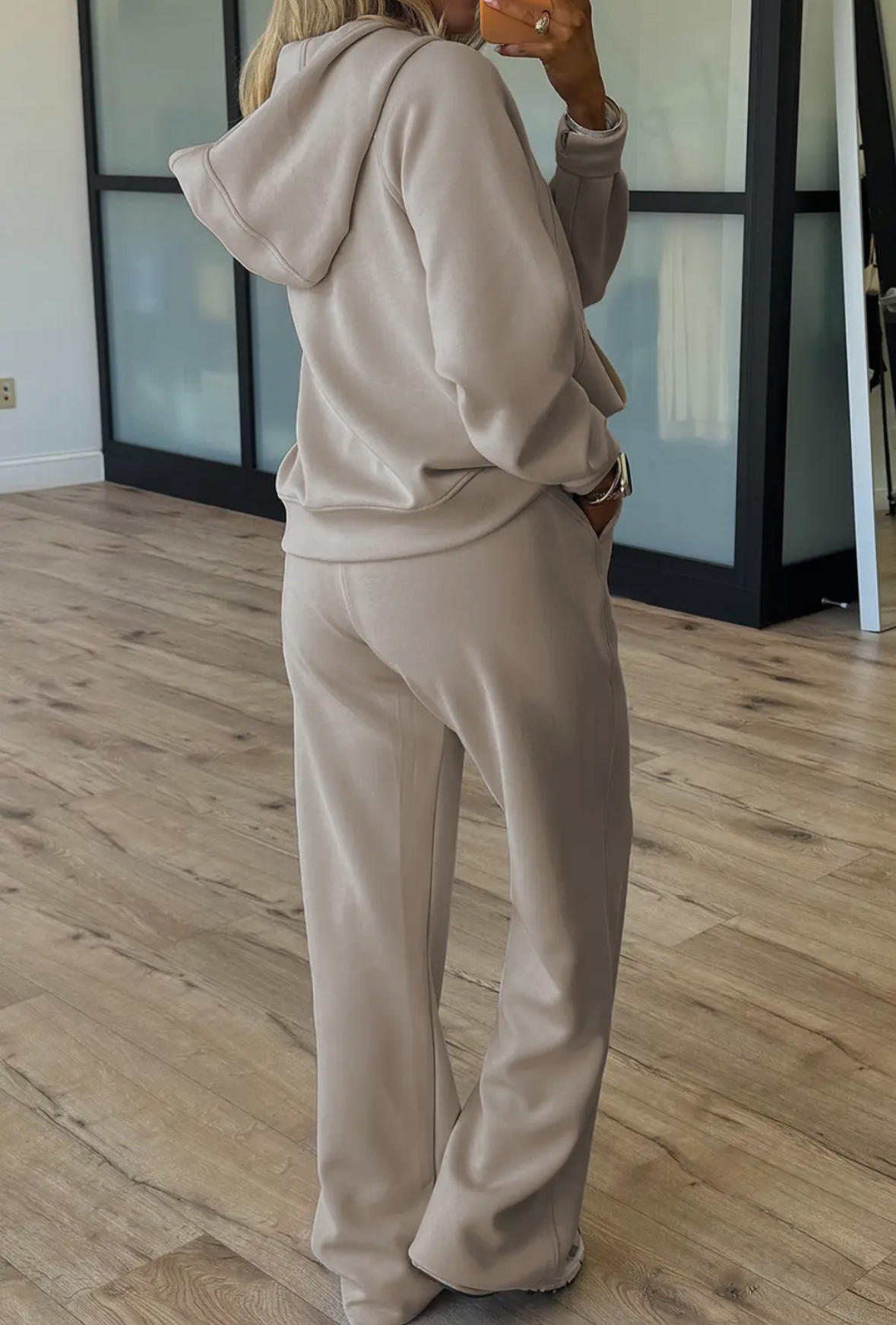 Half-Zip Modal Lounge Set – 2-Piece Matching Outfit
