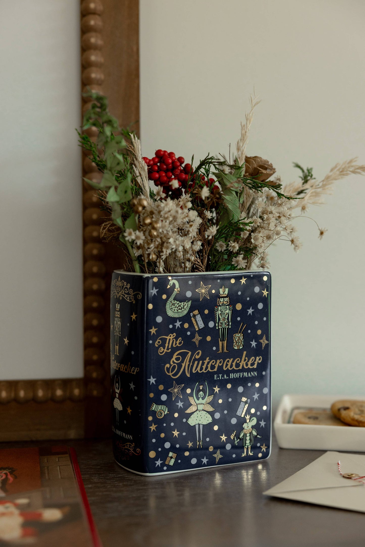 Small Holiday Book Vase, The Nutcracker