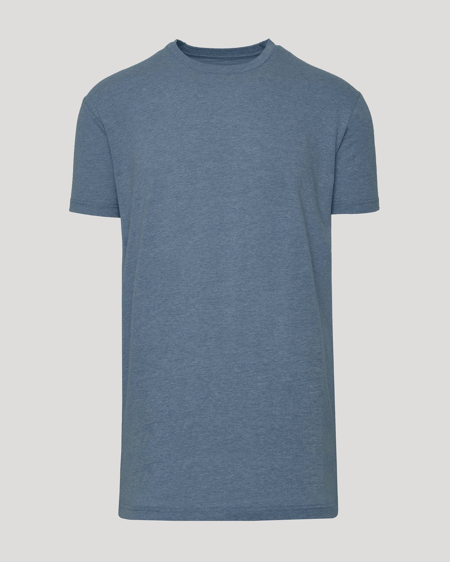 Dark Heather Tempest Tall Straight Hem Crew Neck T-Shirt