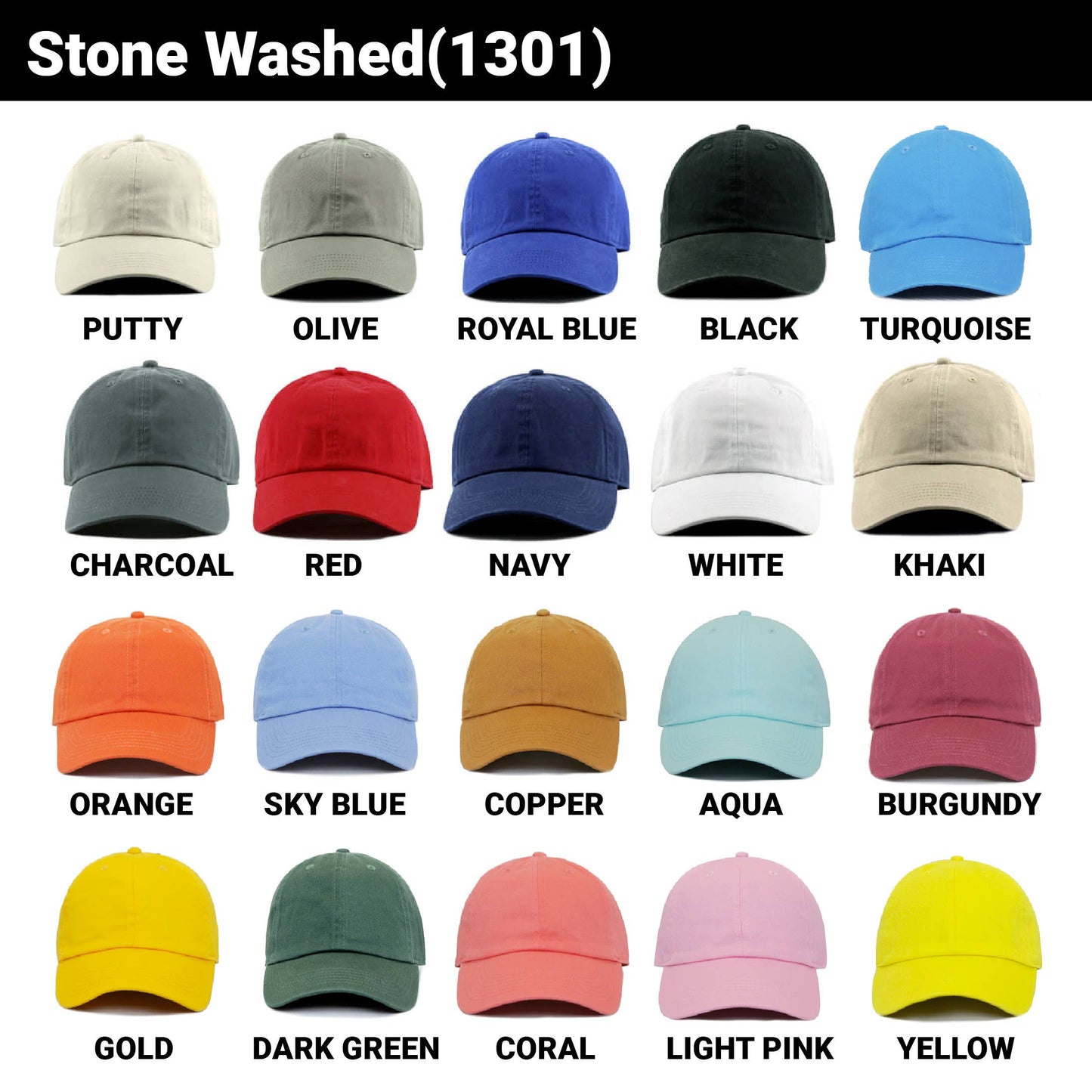 (NEW) Custom Embroidery Baseball Cap