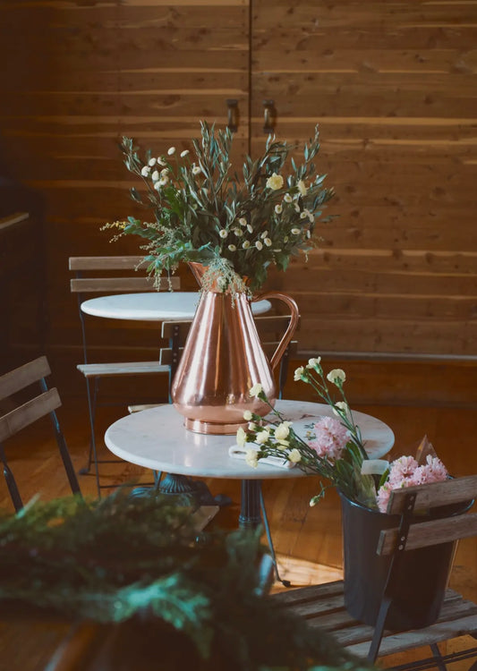 Large Copper Heirloom Vase