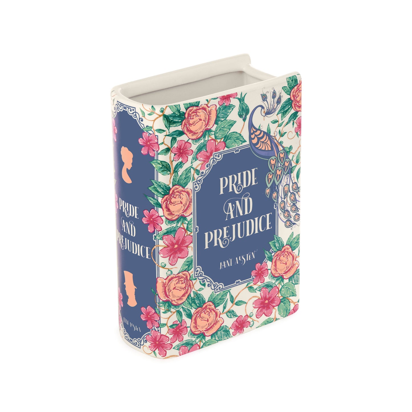 Pride and Prejudice Book Vase – Jane Austen Literary Ceramic Vase