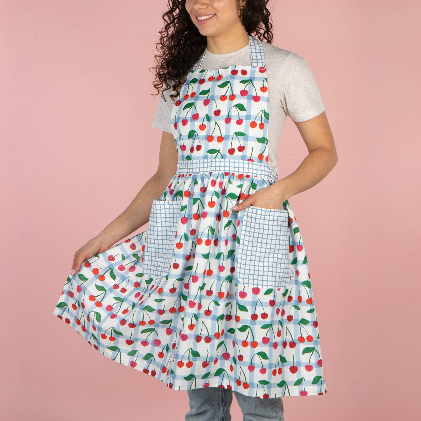 “Very Cherry” Maisie Apron