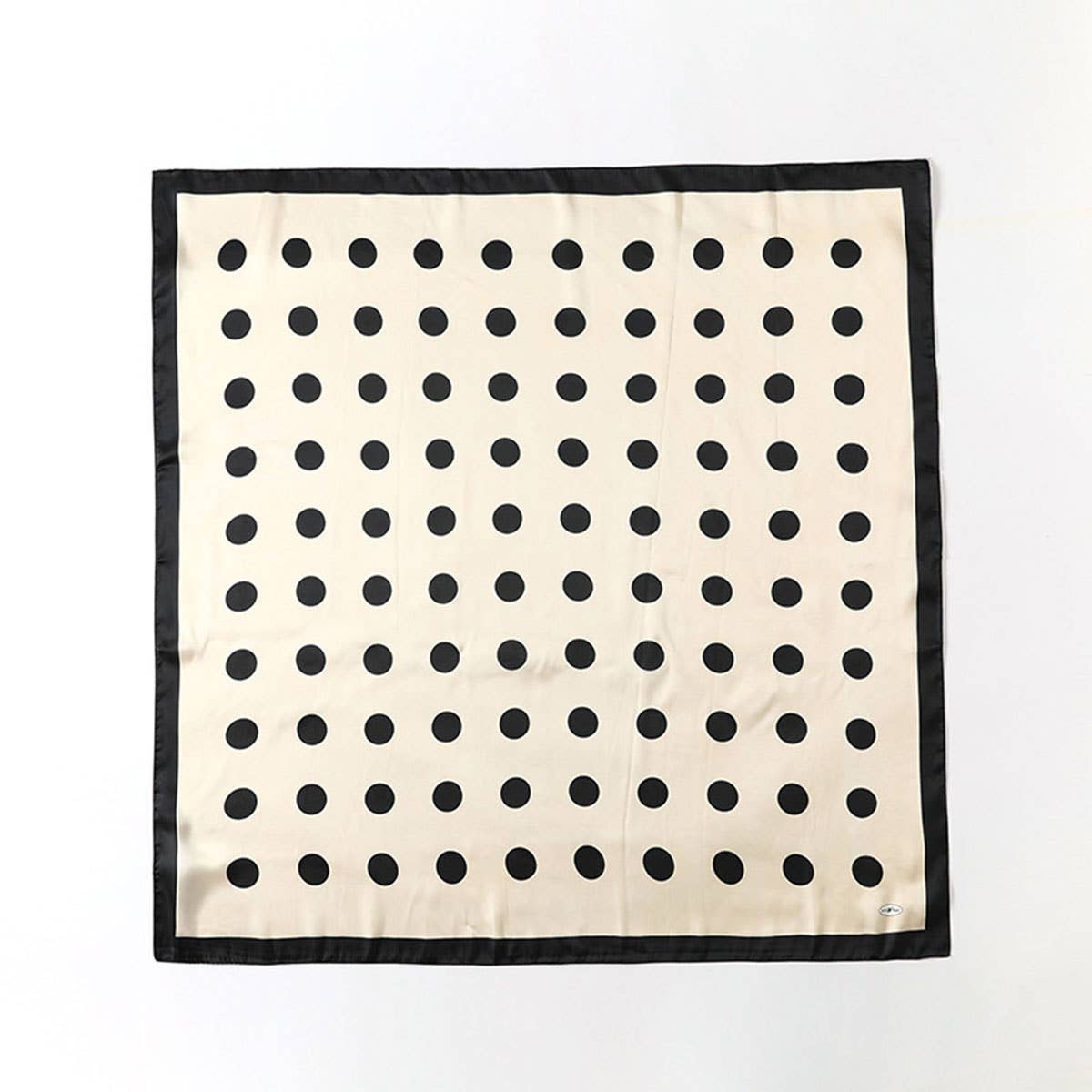 Women’s 35" Polka Dot Silky Wrap Neck Scarf_CWASC0207