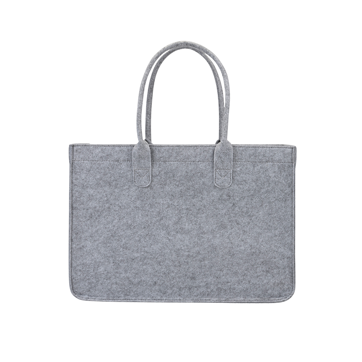 Felt Shopper Tote, Reusable Shopping Bag - Large
