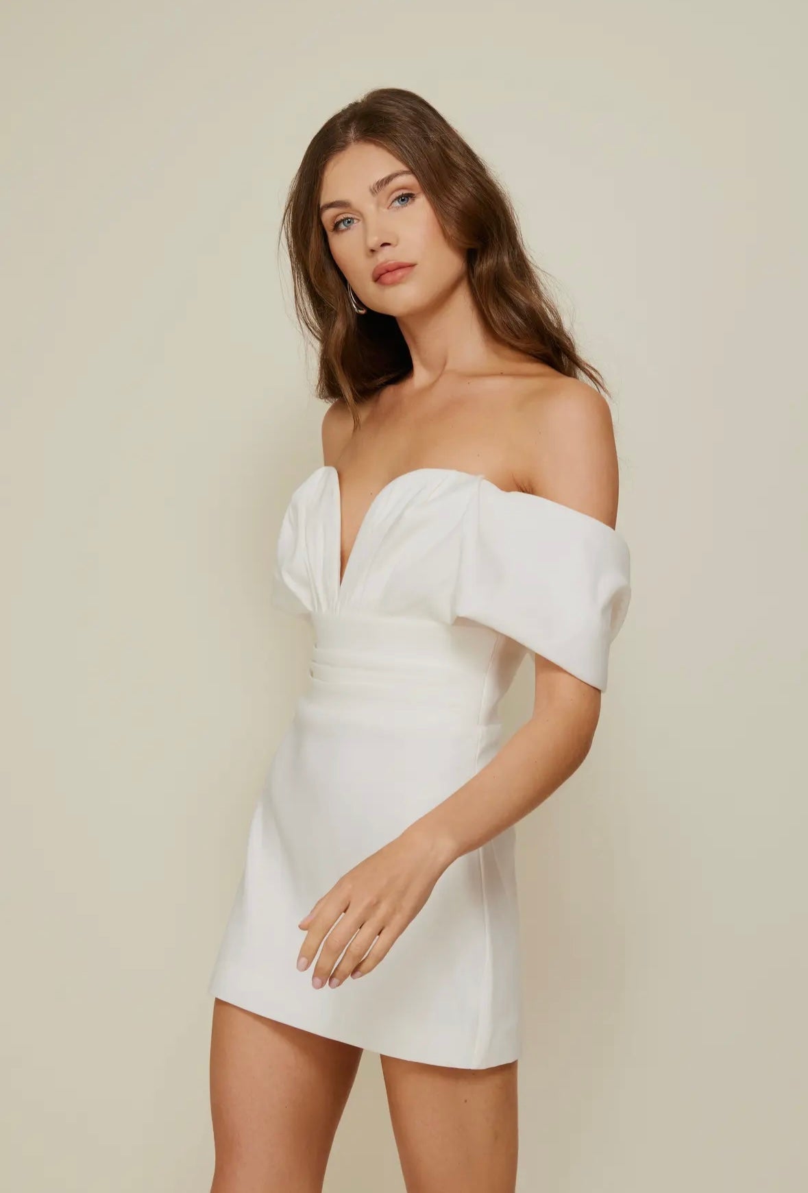 Amore Mini Dress – Ivory