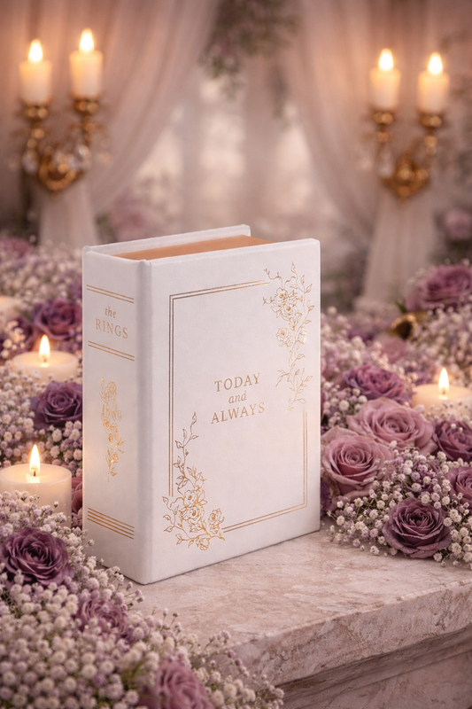 Lillian Rose Wedding Ring Book Box