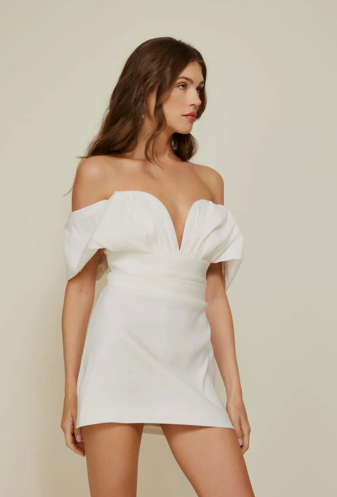 Amore Mini Dress – Ivory