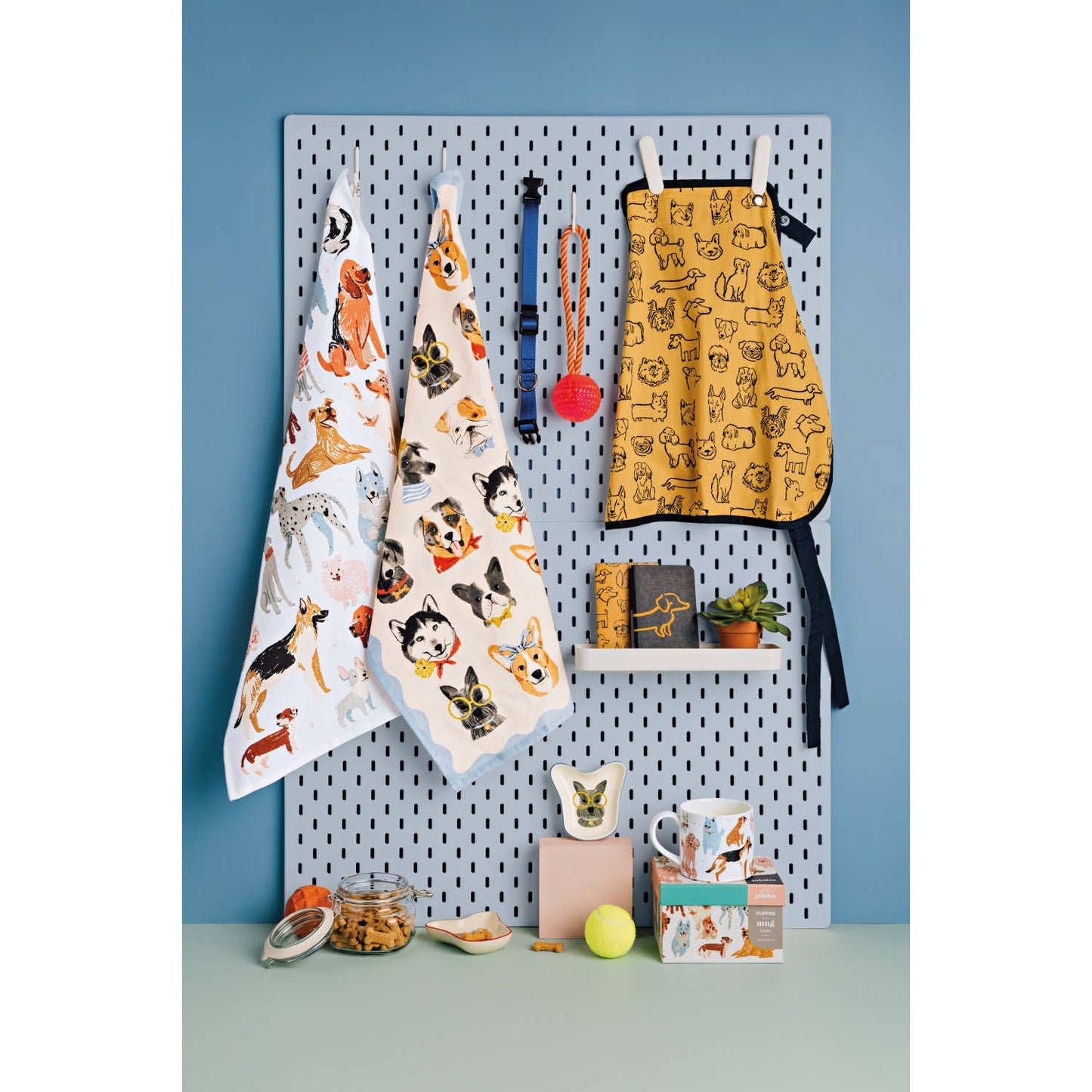 “Puppos Puppies” Dish Towel