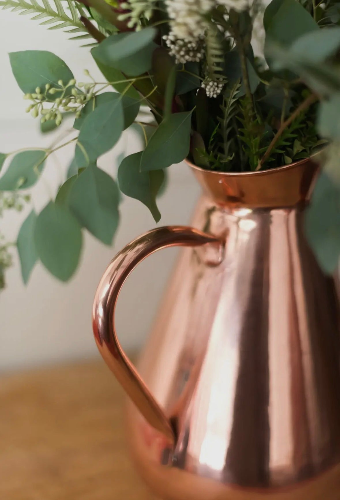 Large Copper Heirloom Vase