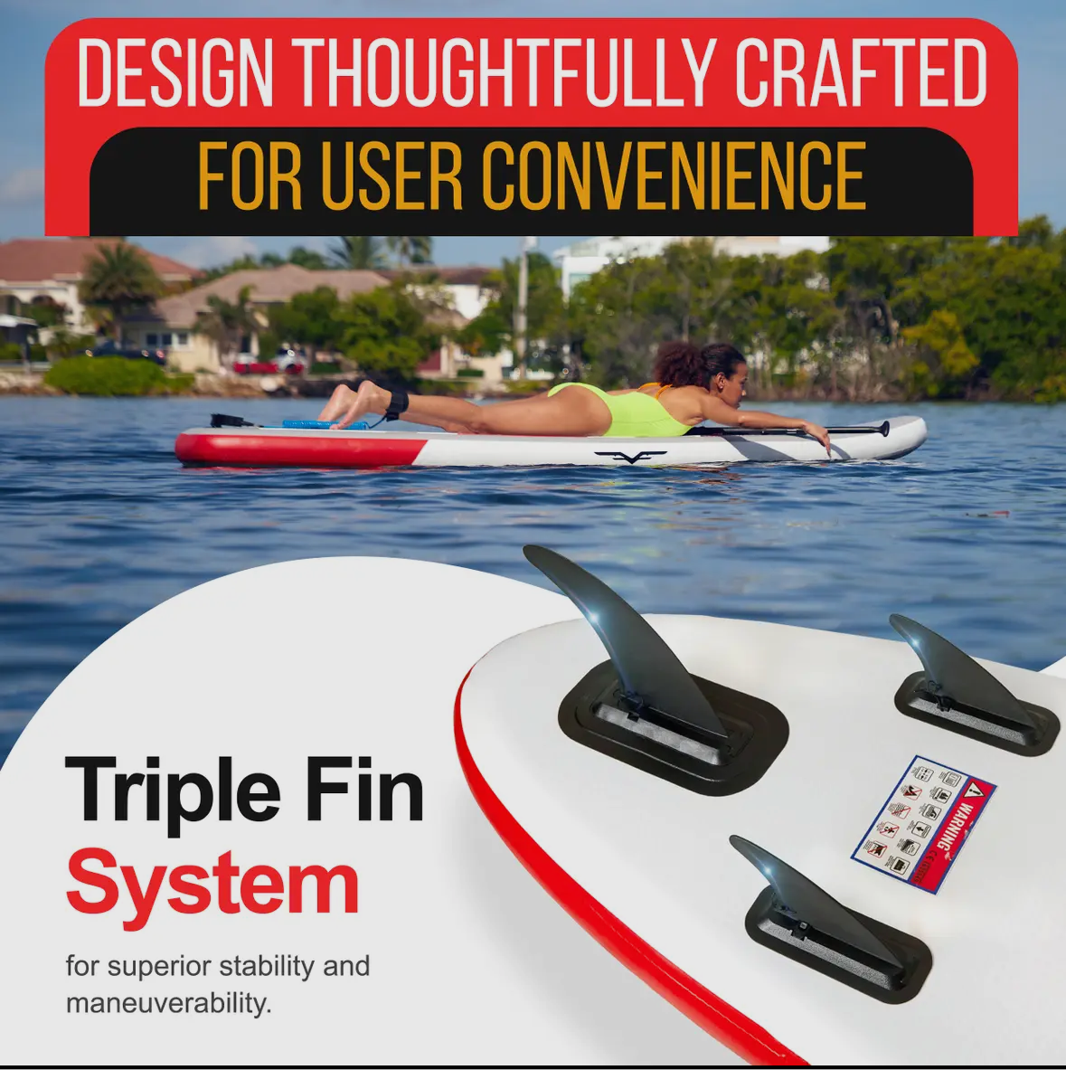 🏄‍♀️ MATA MATA Shark Flight 10’ Inflatable Stand-Up Paddle Board