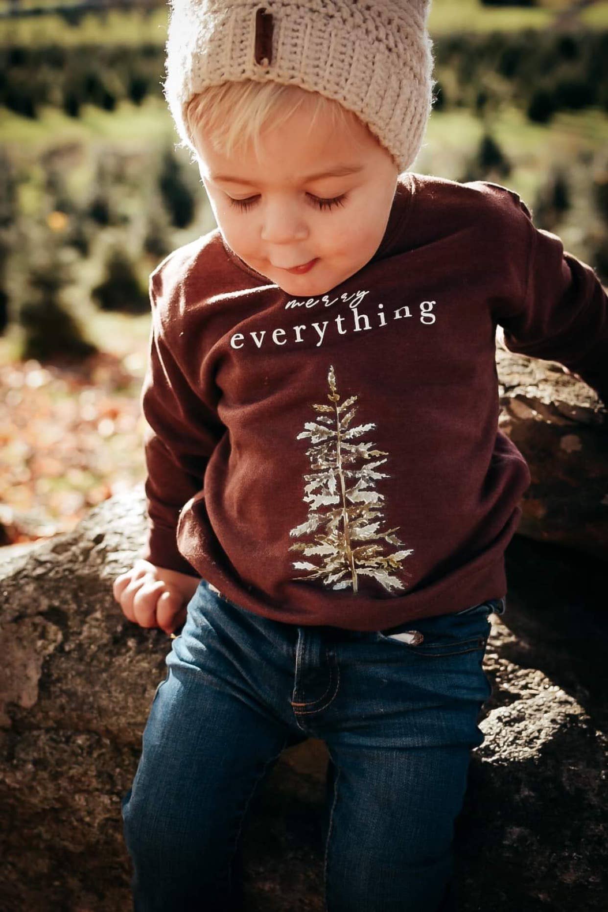 🎄 Merry Everything | Toddler, Kids & Adult Christmas Sweatshirt