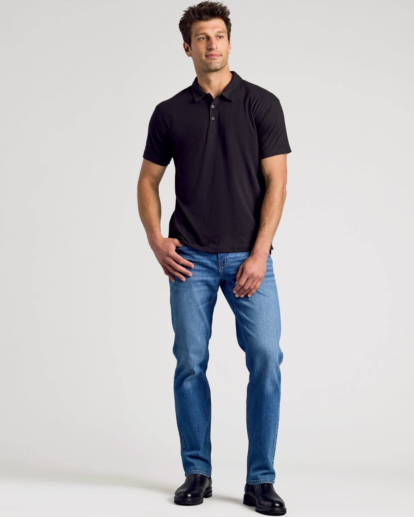Black Classic Polo