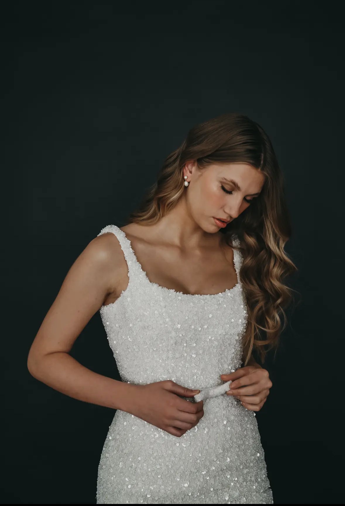 Classic Beaded Bridal Gown