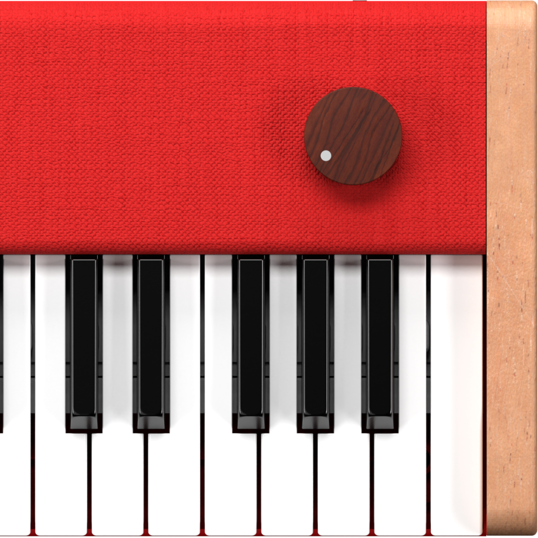 Loog Piano - Red