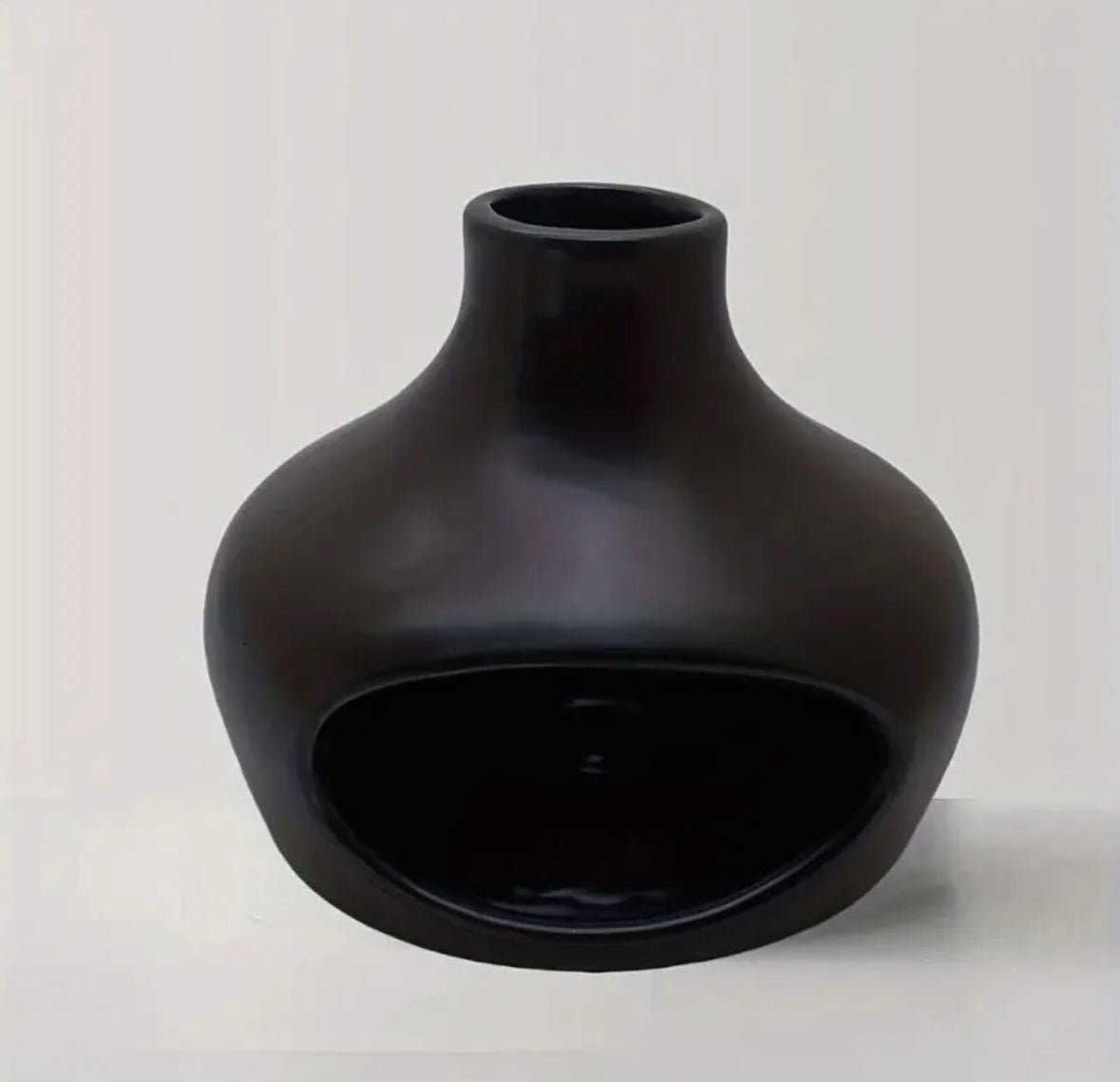 Palo Santo & Sage Ceramic Chimney Burner – Minimalist Aromatherapy Decor