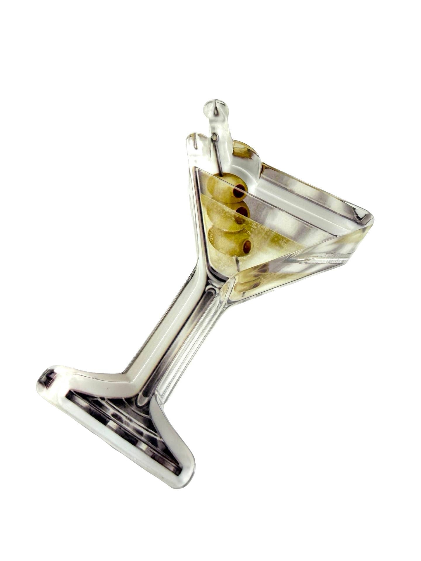 Acrylic Napkin Weight, Martini