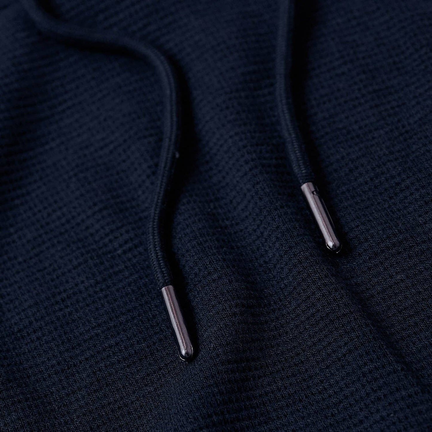 Men's Navy Waffle Hoodie