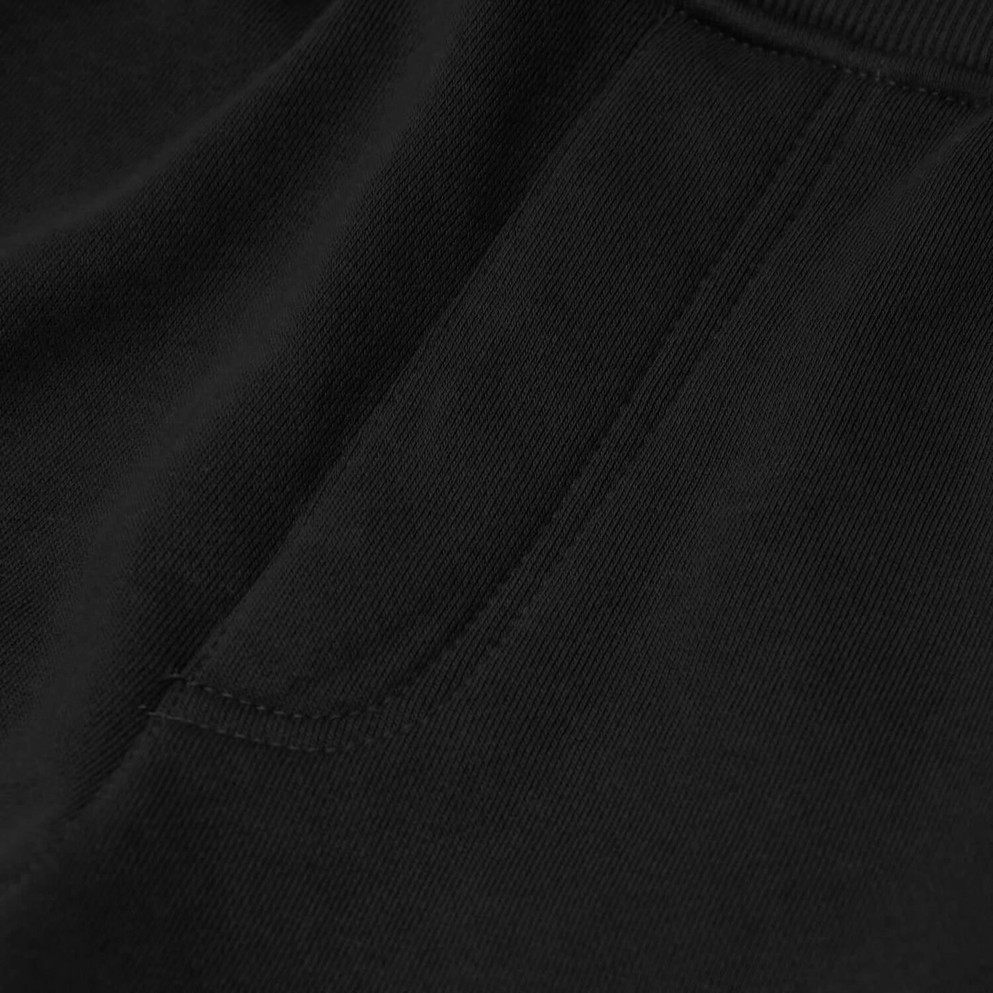 Men’s Black Fleece French Terry Shorts – Comfort Fit Athletic Lounge Shorts with Pockets