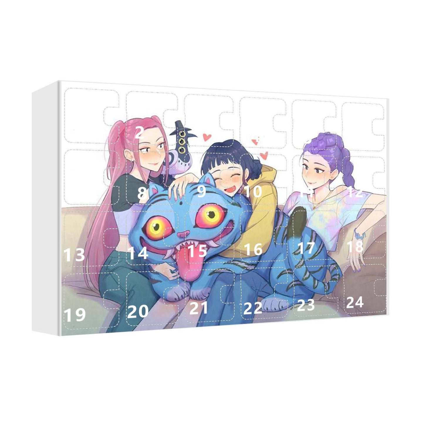 K-Pop Demon Hunters Christmas Advent Calendar Blind Box