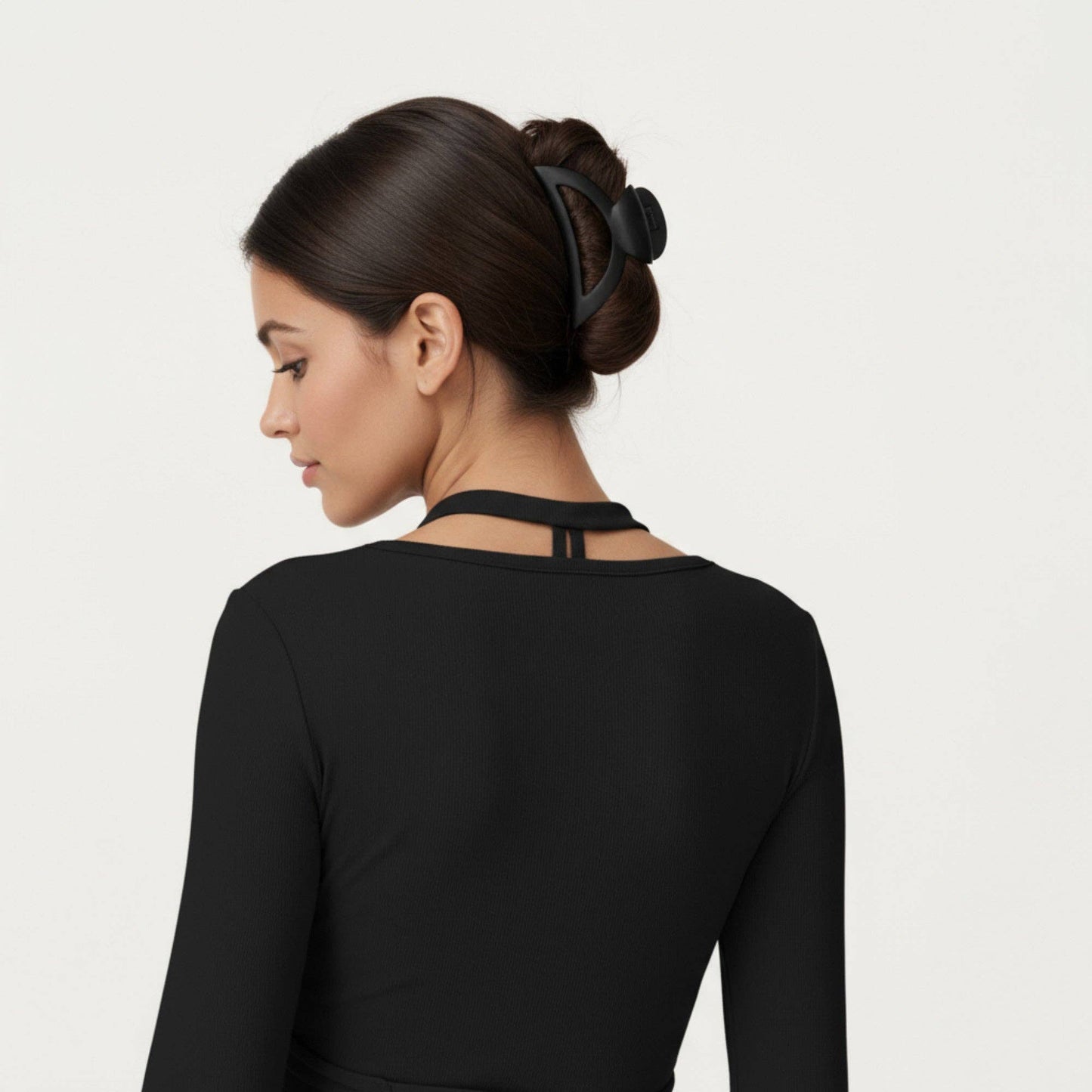 V-Neck Belted Waist Layering Piece Outwear with Front Tie De