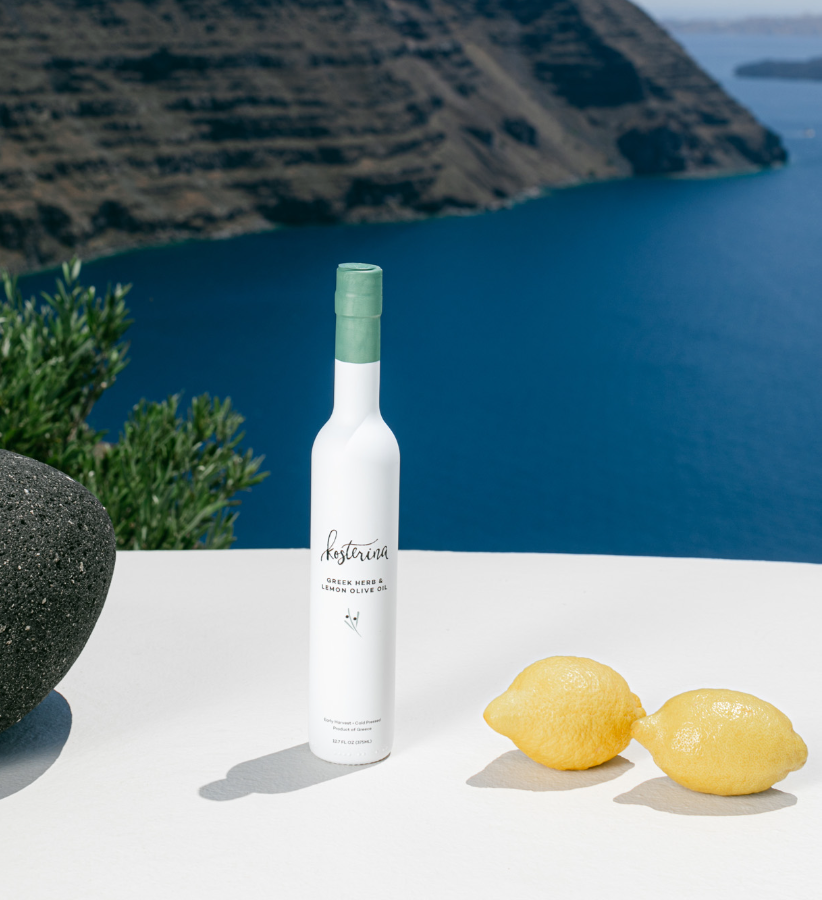 Greek Herb & Lemon Olive Oil (375ml)
