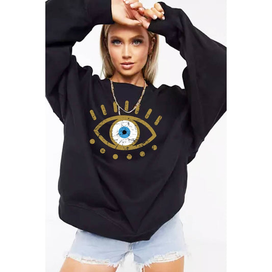 Eye Graphic Sweatshirt – Unisex Premium Crewneck