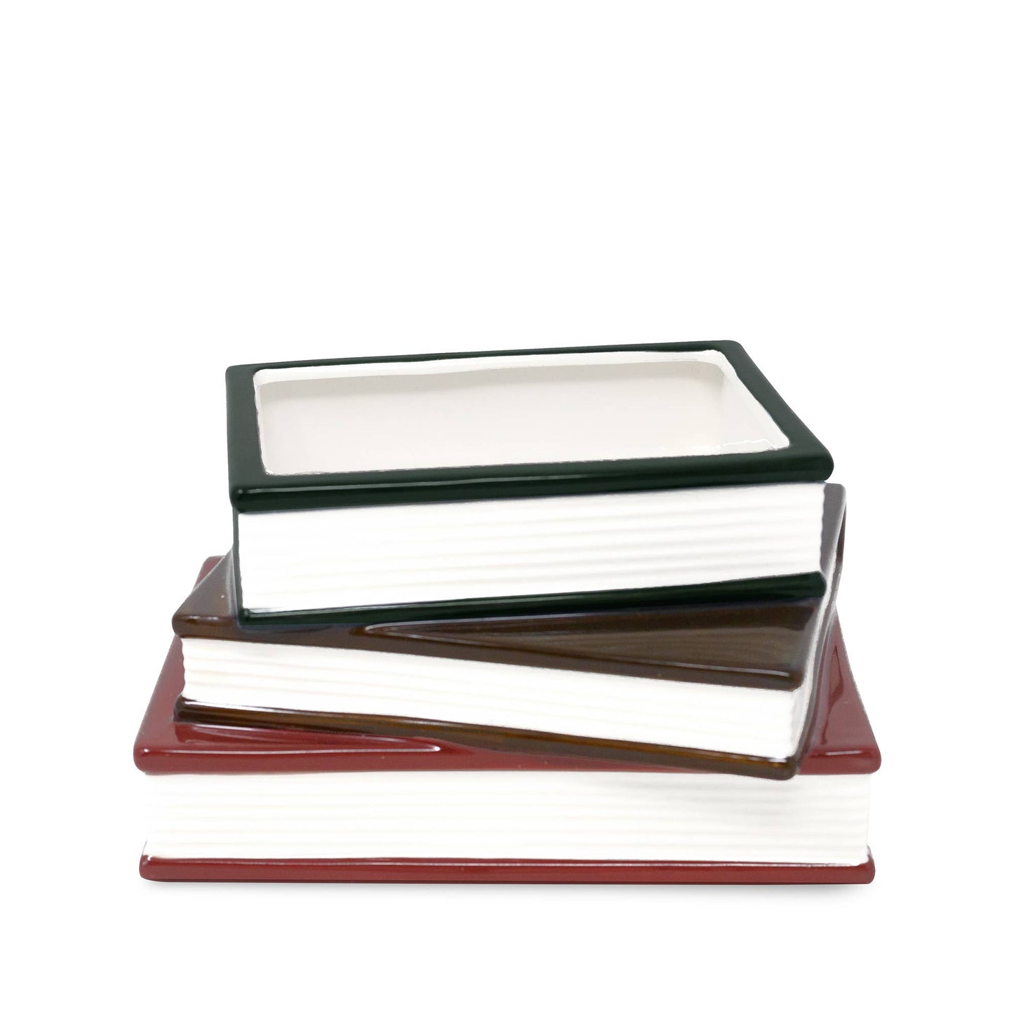 Stacked Book Planter – Sherlock Holmes Literary Ceramic Planter for Book Lovers