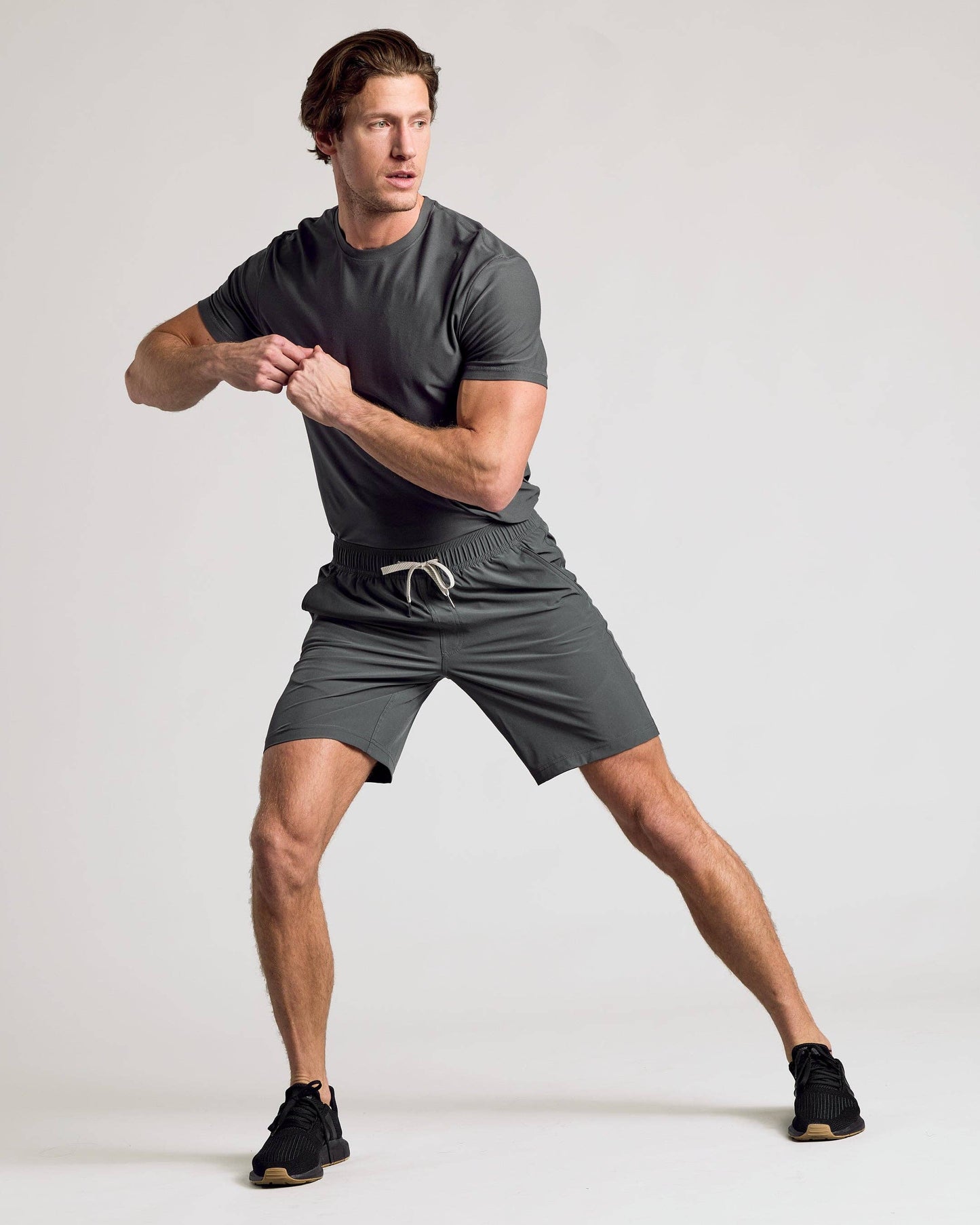 True Classic Carbon 9" Active Quick Dry Shorts