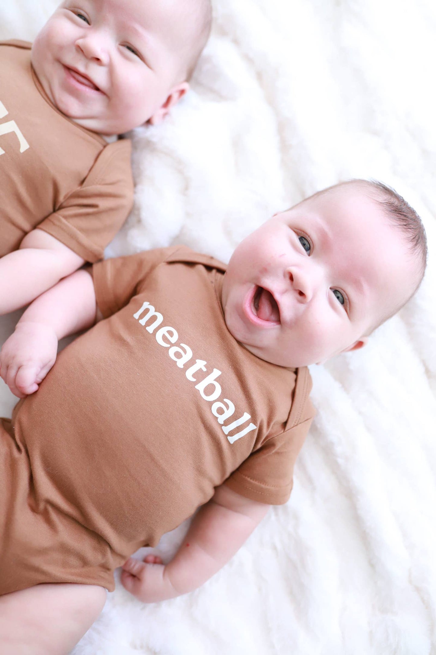 Meatball Baby Onesie, Baby Boy clothing, baby clothing