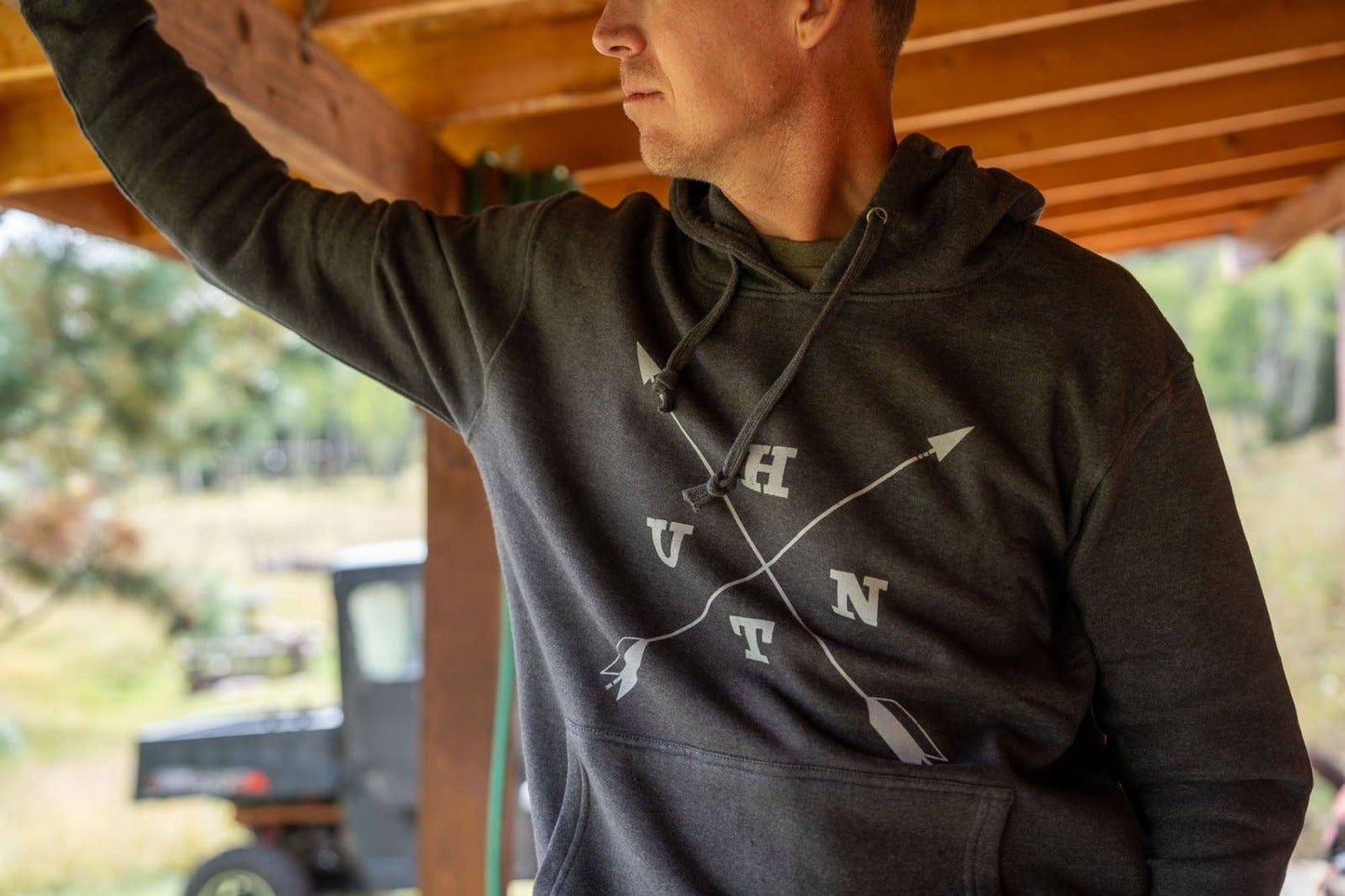 Hunt Pullover-Charcoal Heather