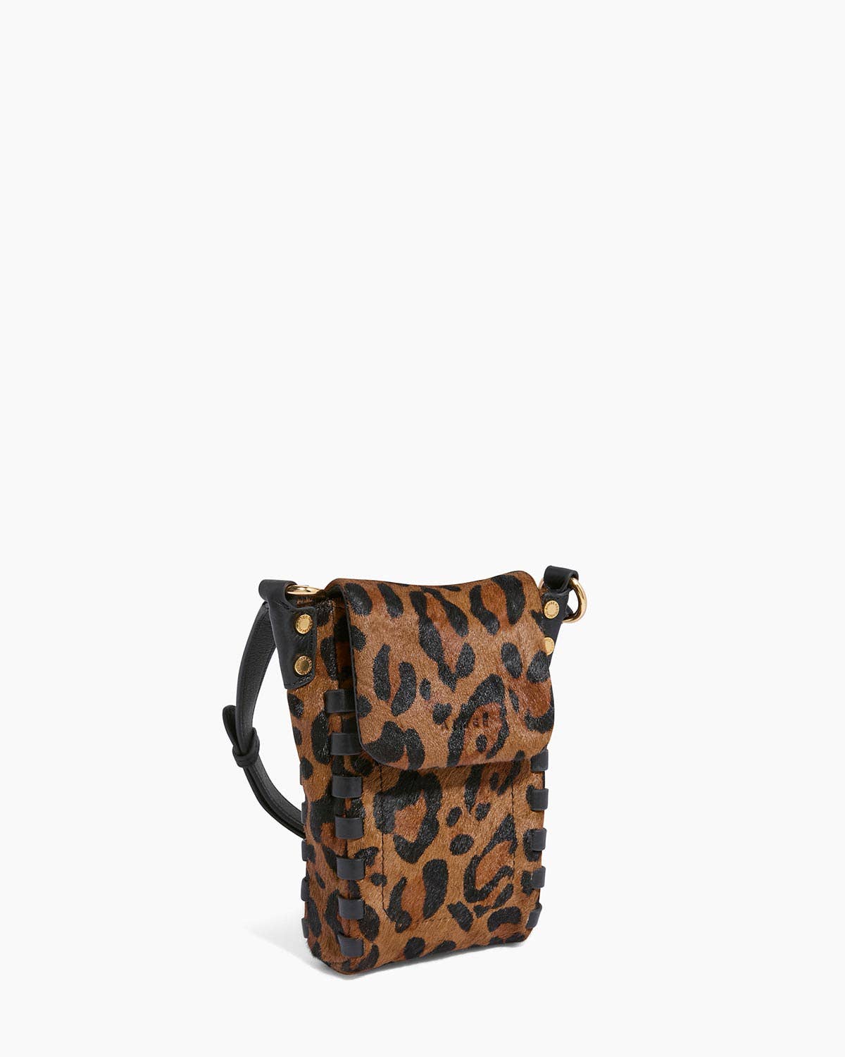Zen Haircalf Leopard Crossbody Bag