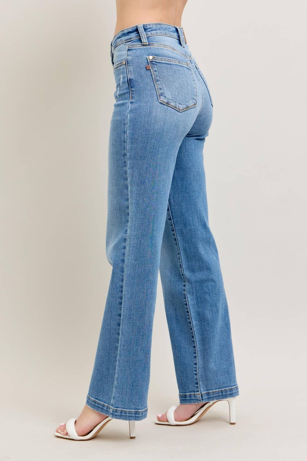 Judy Blue High Waisted Trouser Straight Fit