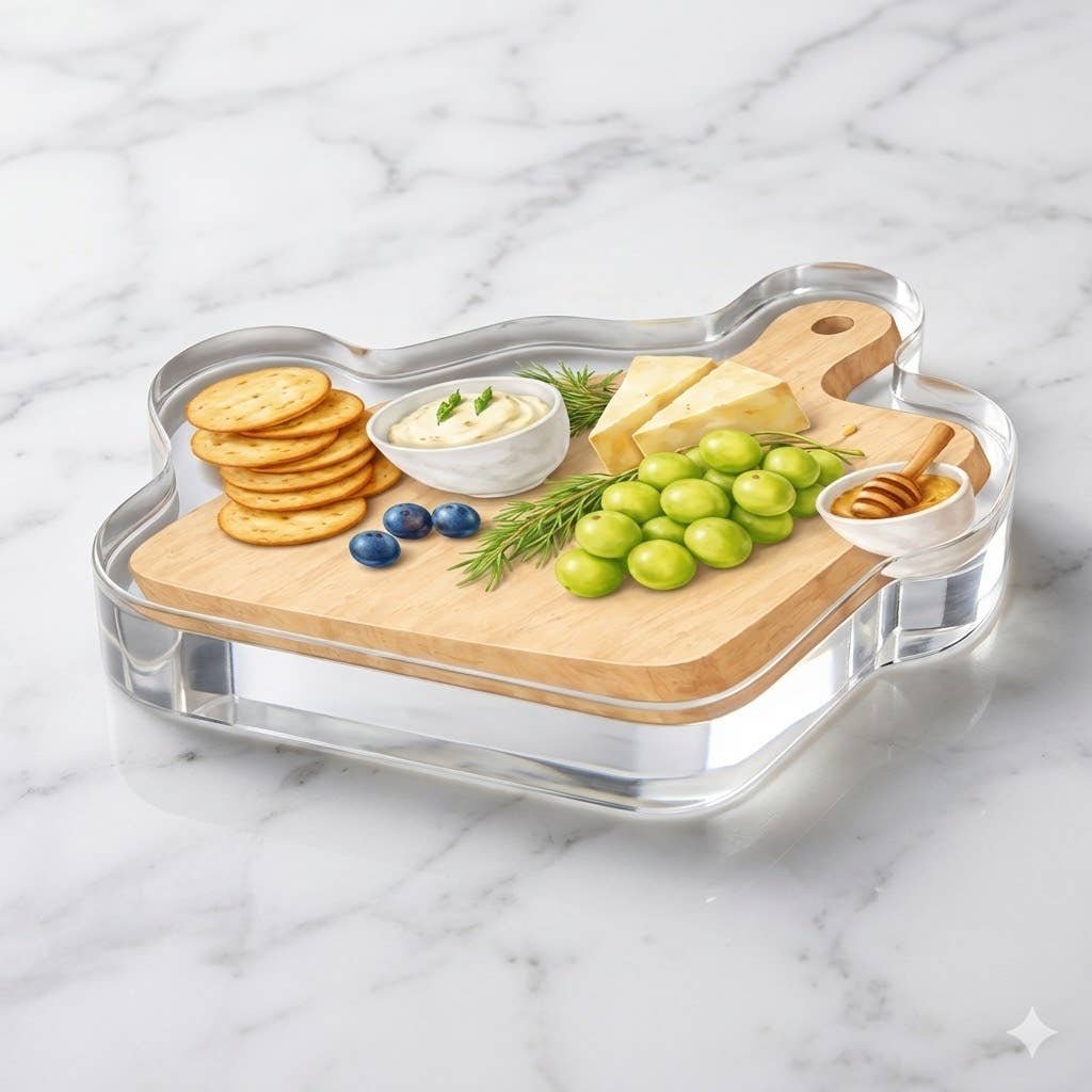 Acrylic Napkin Weight, Cheese Please