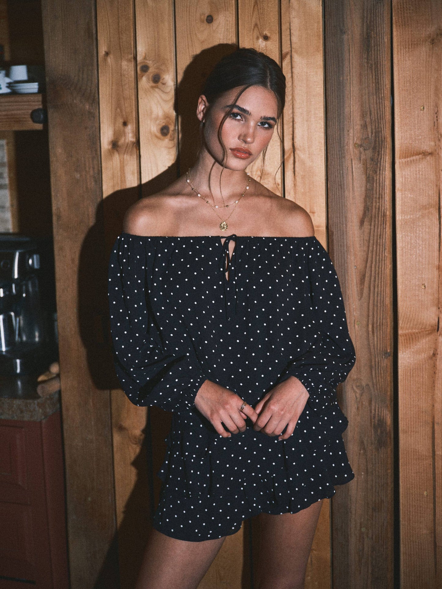 EMMA OFF-SHOULDER TOP - Flirty, Cute, Trendy