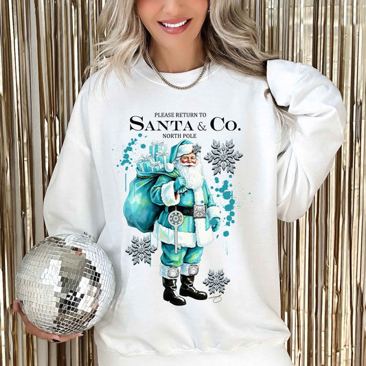 Christmas Santa & Co Crewneck Sweatshirt