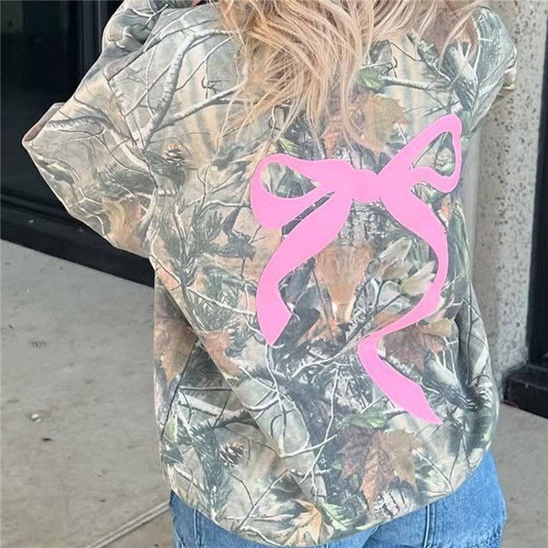 Printed Loose Fit Long Sleeve Shirt