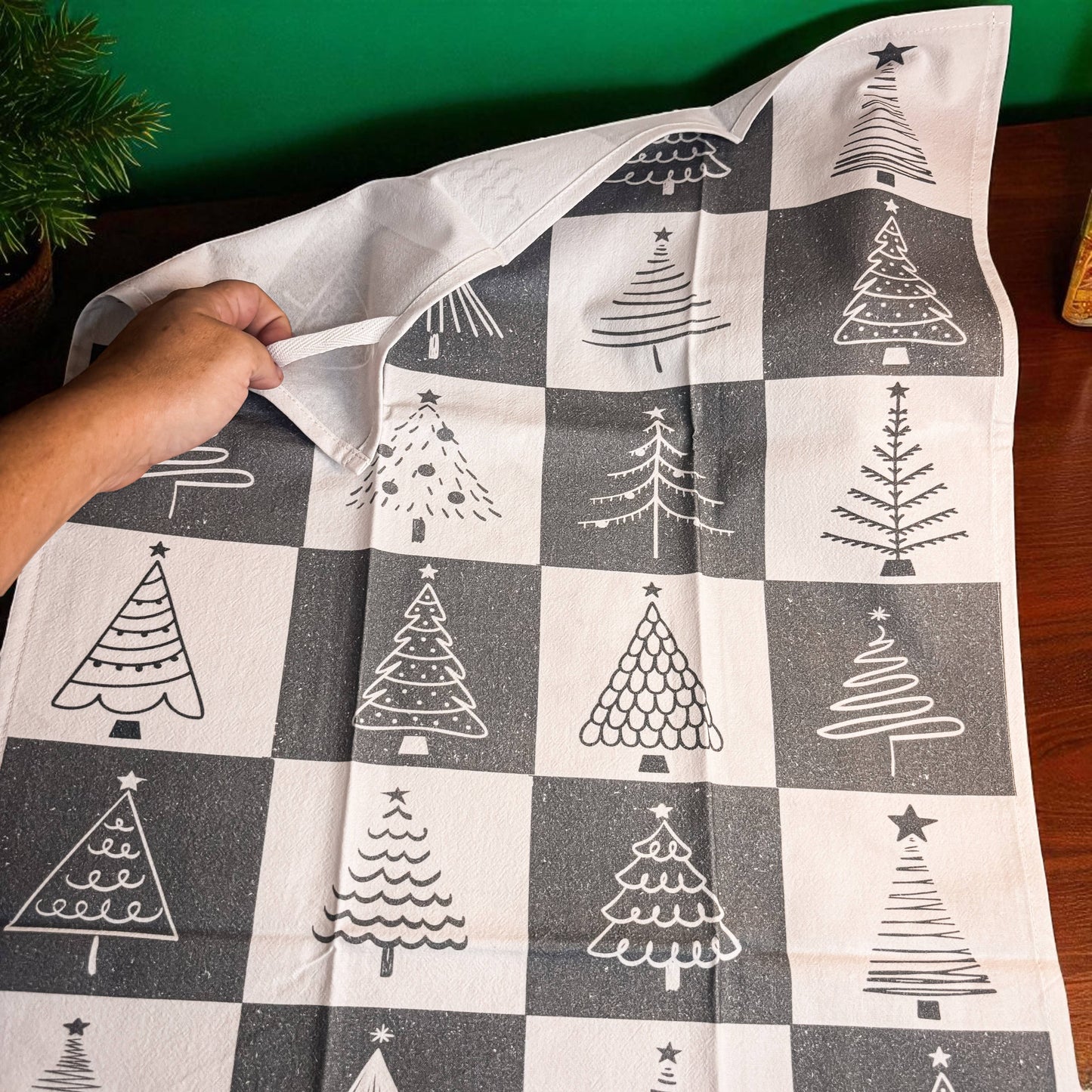 Griswold Christmas Decor | Jolliest Bunch | Tree Farm Towel