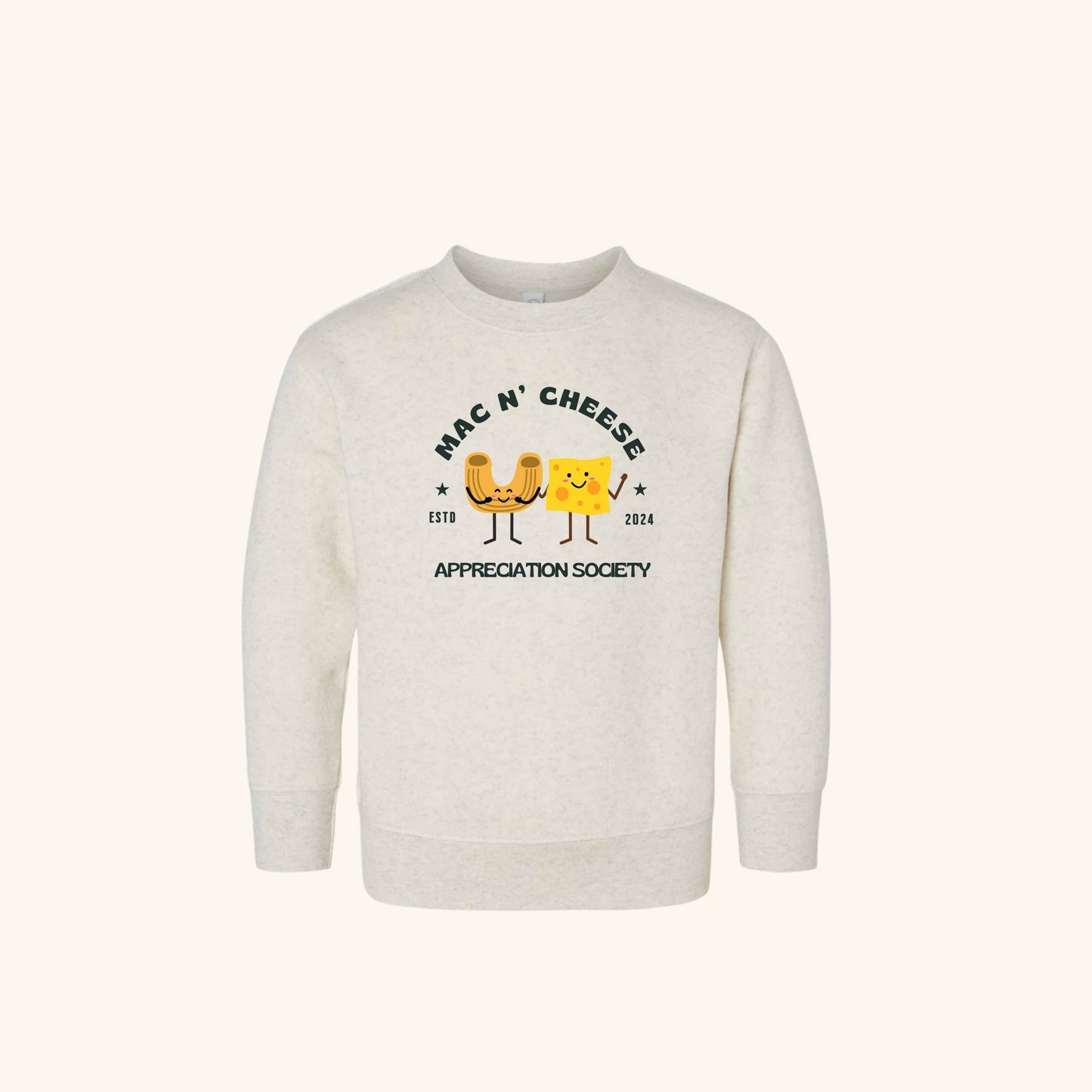 Kids Mac & Cheese Appreciation Sweatshirt