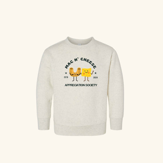 Kids Mac & Cheese Appreciation Sweatshirt